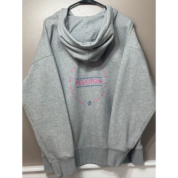 NWOT Peloton TWGF Relaxed Fit Half Zip Up Hoodie Sweatshirt Men's XXL - Picture 13 of 14